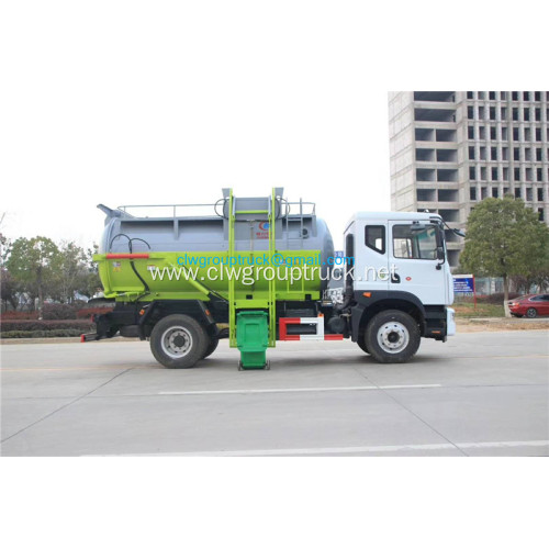 Dongfeng 8.5CBM tank capacity of garbage truck